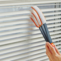 Casabella Microfiber Blind Cleaner Graphite Orange