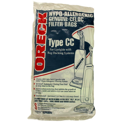 8 Oreck CCPK8DW Vacuum Bags