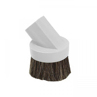 central vacuum dusting brush with horsehair bristles