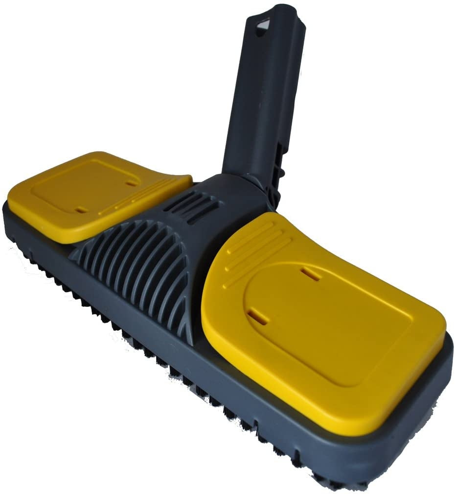 Floor Cleaning Head for MR-100 Steam Cleaner, Plastic, Black/Yellow
