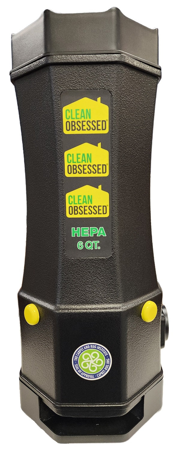 Clean Obsessed Commercial Backpack Vacuum – 4 Qt, 6 Qt & 10 Qt (HEPA Filtration)