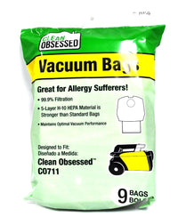 Clean Obsessed CO711 HEPA Vacuum Bags CO711BG