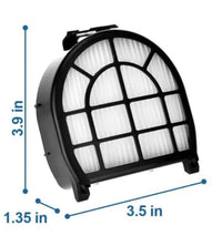 Shark HEPA FIlter for Shark Apex Uplift Lift-Away DuoClean Models LZ600, LZ601, LZ602, LZ602C, QU601QBK, QU601QBL, QU601QPR, QU602QBK, QU602QBL, QU602QBX, QU602QML, QU602QPK, QU602QPL, QU603QBK, Part # XHFFC600