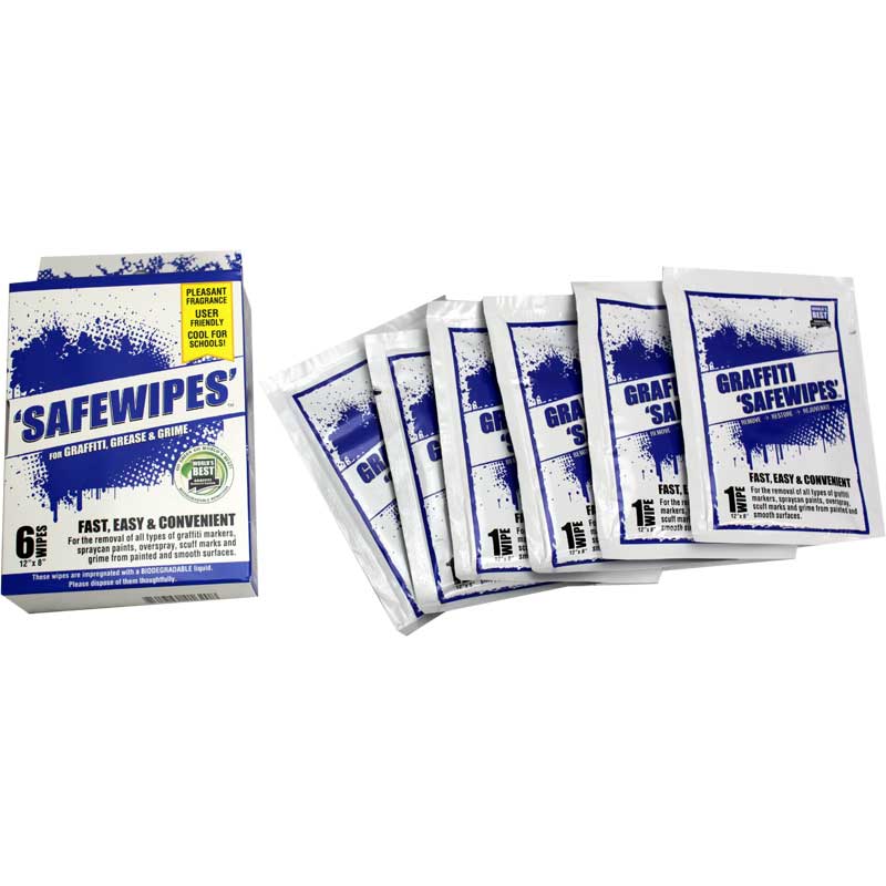 Graffiti Safewipes - Handy Citizen's 6/Pk
