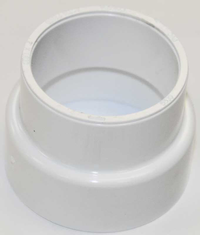  765530W COUPLING, REDUCER 2" TO 40MM PIPE CASE OF 90 CONNECTS 2" VACUUM PIPE TO 40MM VACUUM PIPE REDUCES FROM 2" TO 1 5/8"
