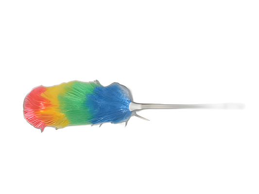 Rainbow Duster, 24'',w/flexible Head Vacuum #S24PPD