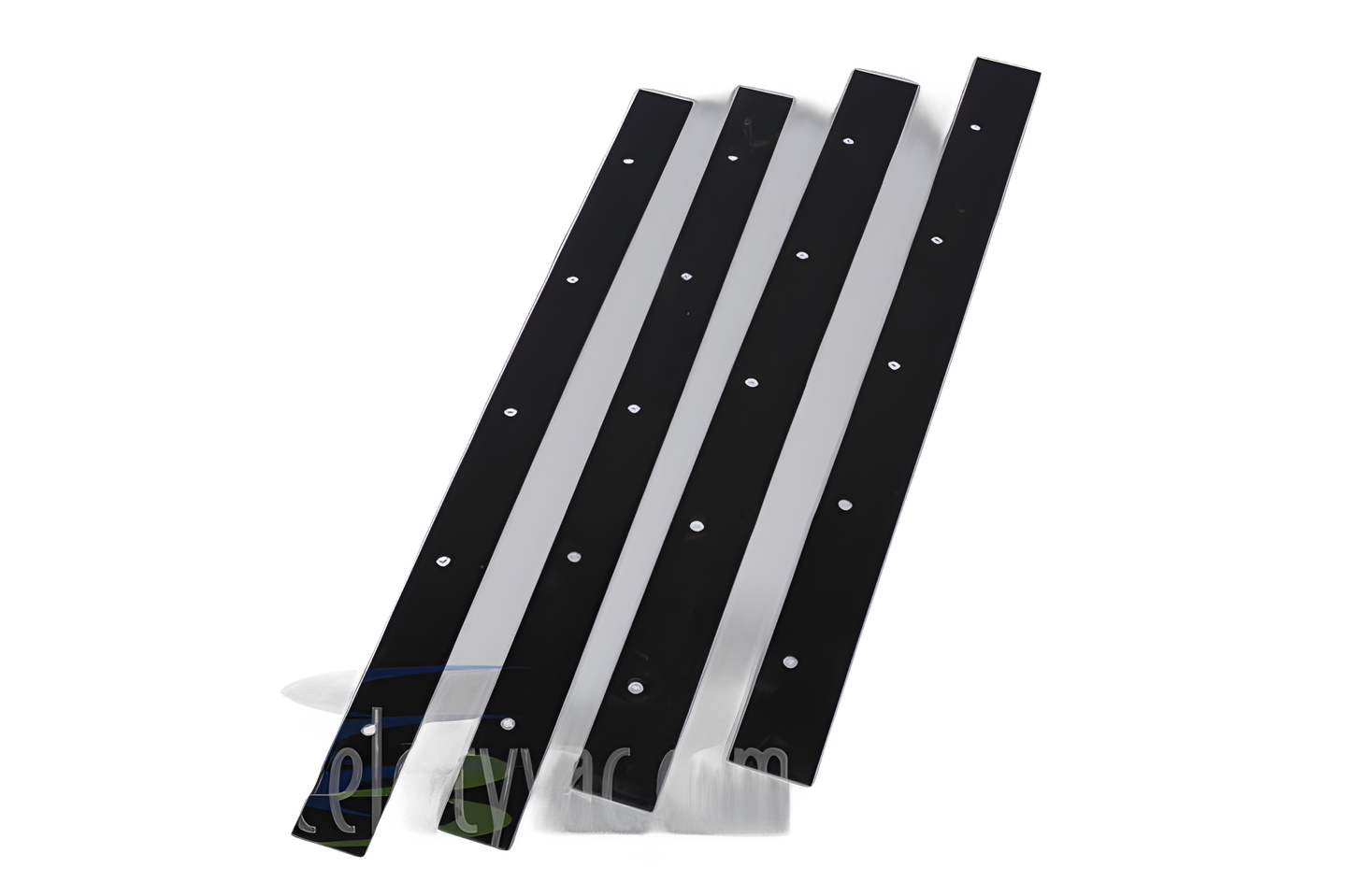 Fit All, Commercial Squeegee Blade Set Only 1 1/2 Eqip.set of 4 Vacuum #545SBPK