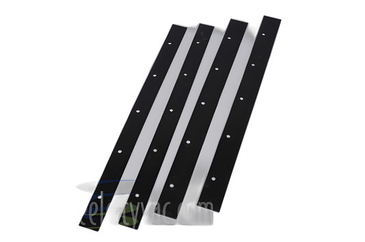 Fit All, Commercial Squeegee Blade Set Only 1 1/2 Eqip.set of 4 Vacuum #545SBPK