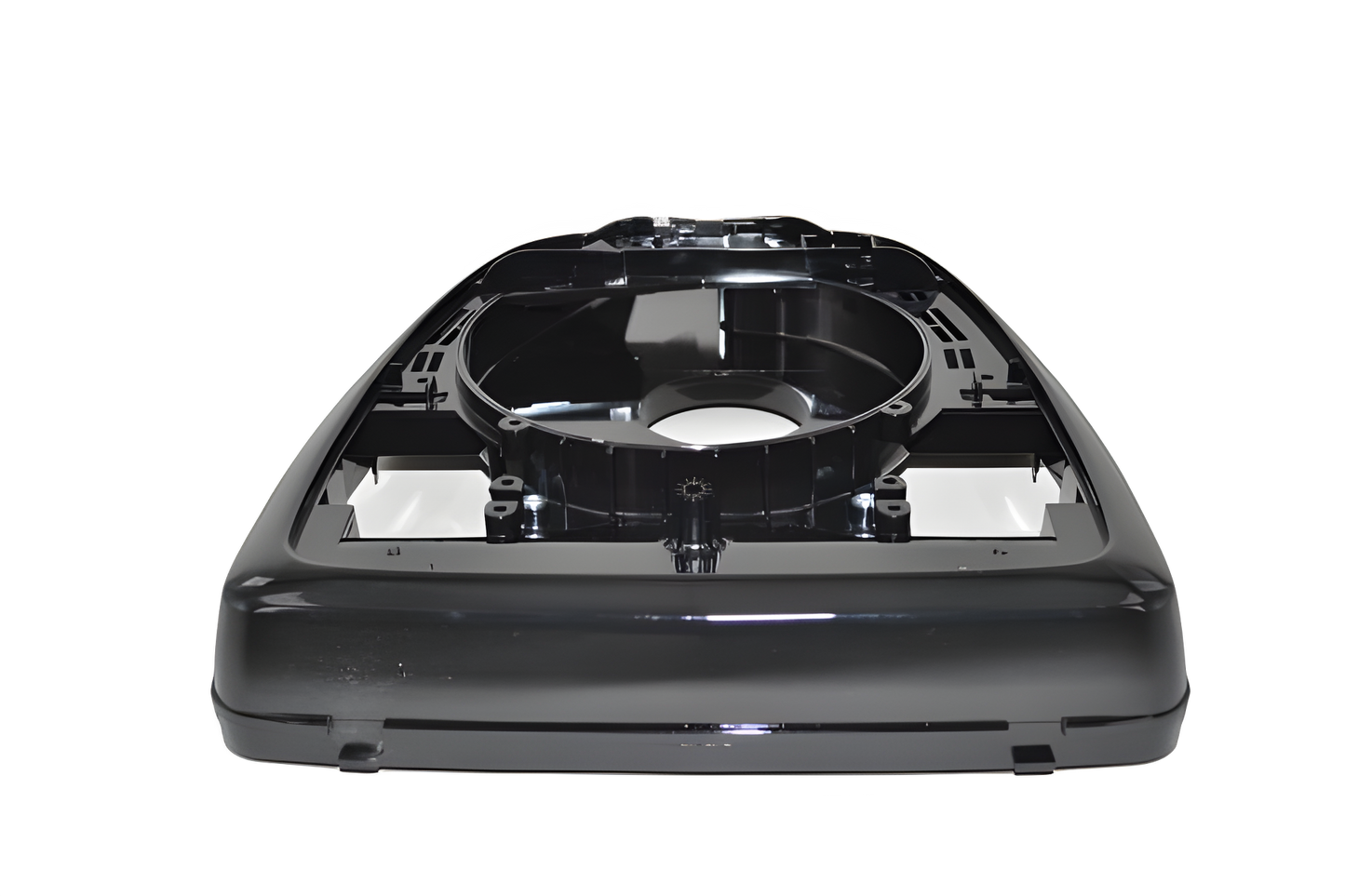 Eureka Base Assembly Sanitaire, Black, Screw Typerear Wheels on the Inside Vacuum #574486