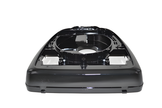 Eureka Base Assembly Sanitaire, Black, Screw Typerear Wheels on the Inside Vacuum #574486