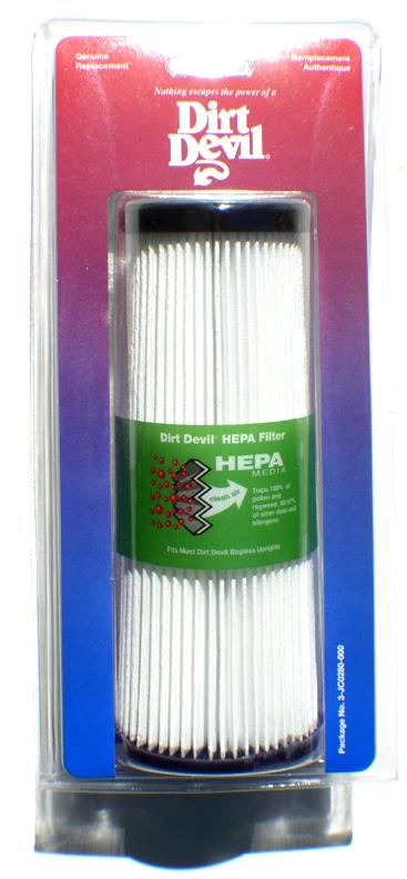 Dirt Devil F1 3-JC0280-000 HEPA Filters Vision L Series - Genuine