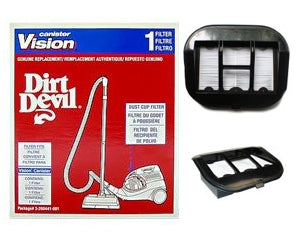 Dirt Devil  HEPA Filters Vision Canister 3-260441-001- Genuine