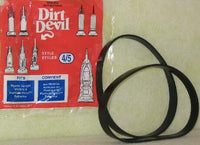 Dirt Devil 3-720310-001 Style 4 / 5 Belt - 2 pack
