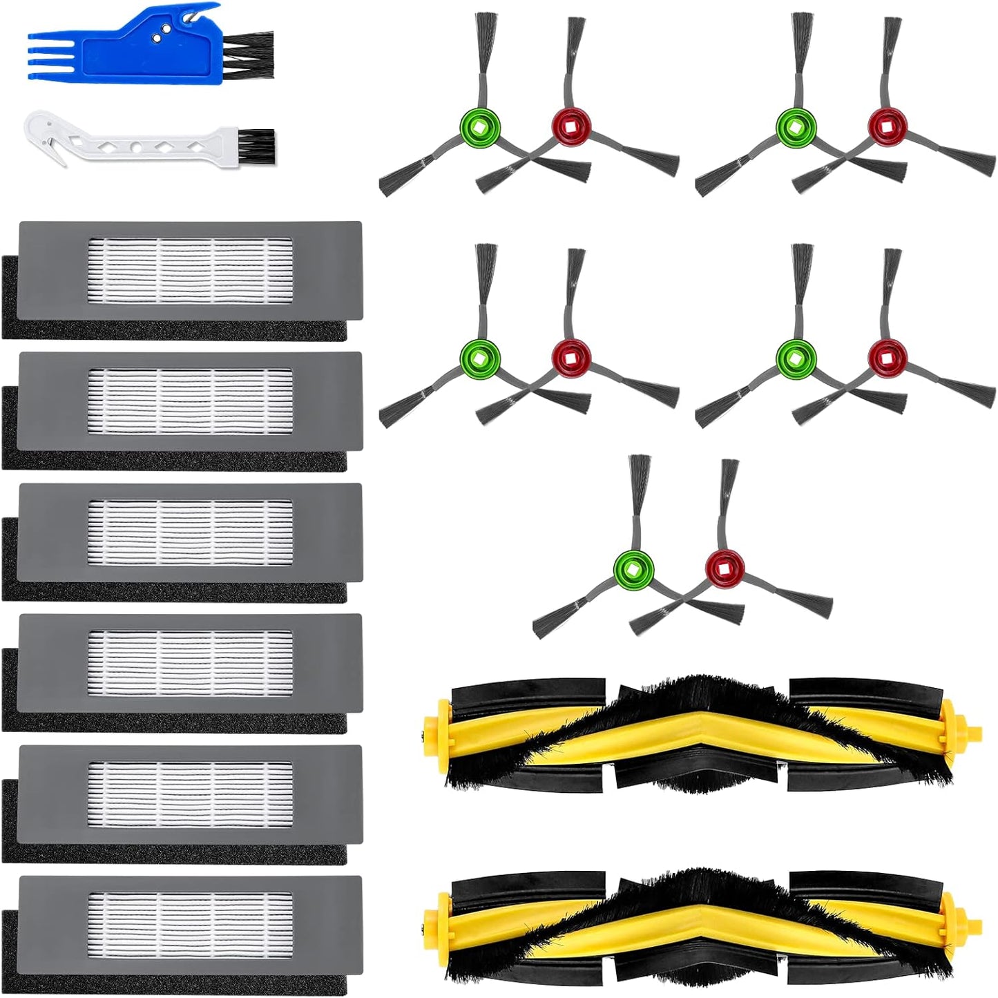 Replacements Kit  for Deebot Ozmo 920/950/T5/T8 T8MAX T8Power T8aivi T8+ T8/N8+/N8 Pro/ N8