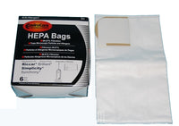 Simplicity Synchrony SWH-6 HEPA Vacuum Bags, #854 - 6 pack