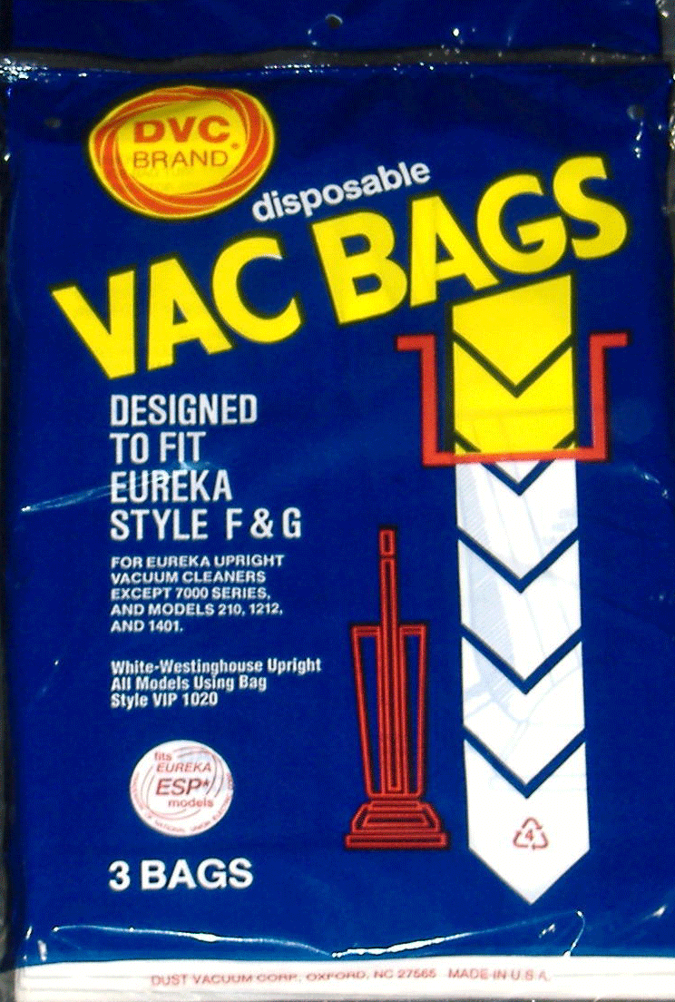 Sanitaire F&G Vacuum Bags - Generic - 3 Pack