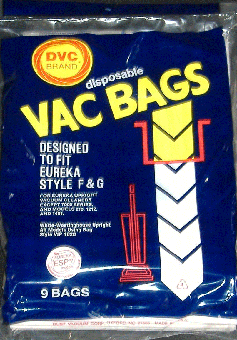Sanitaire F&G Vacuum Bags - Generic - 9 Pack