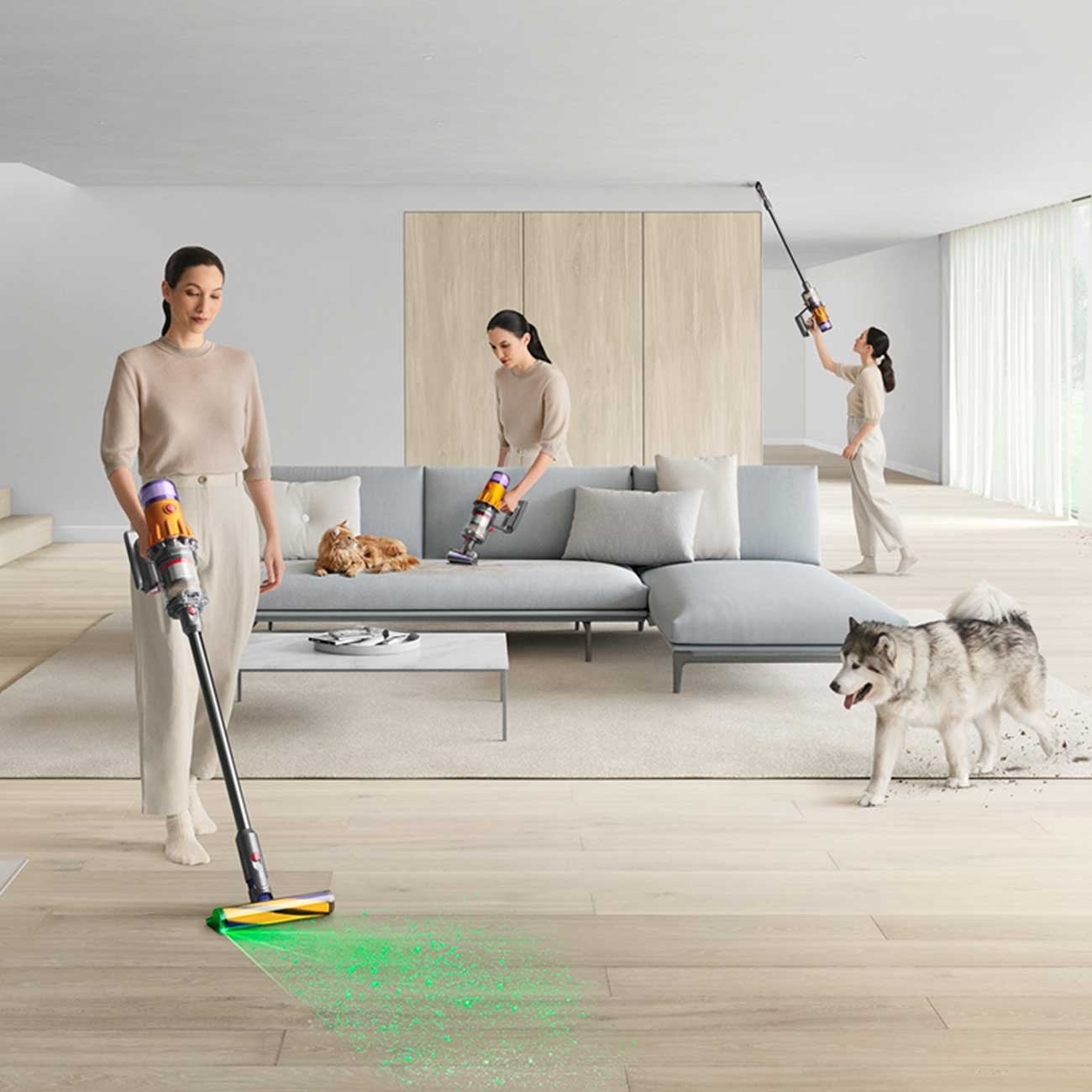 Dyson - V12 Detect Slim Cordless Vacuum with 8 accessories