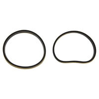 Dyson DC04, DC07,DC14 and DC33 belts for clutch models. 1 X CLUTCH TO MOTOR BELT, 1 X CLUTCH TO BRUSHBAR BELT