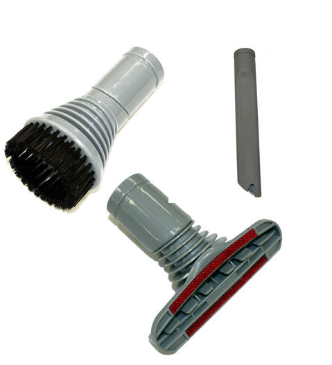 Dyson DC07/DC14 Vacuum Cleaner Crevice Tool, Upholestery Tool and Dusting Brush Kit