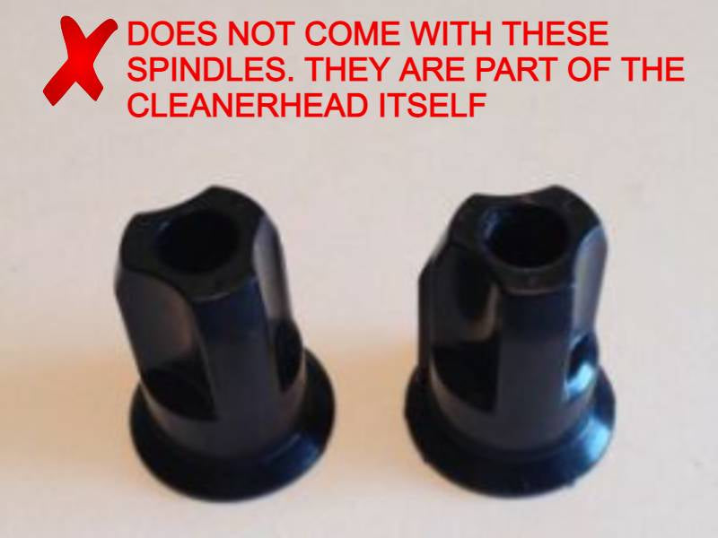 Dyson DC65, DC66, UP13, UP19, UP20  Brushbar Assembly - 967040-01, 968259-01 - New Style with 1 Short Tabs & 1 Long Tab