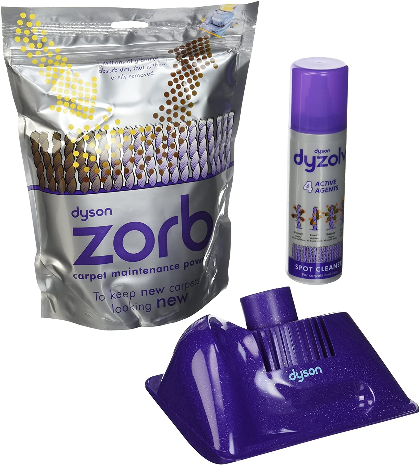 Dyson: DY-90497503 Kit, Carpet Cleaning W/Powder, Groomer, Spot Clean
