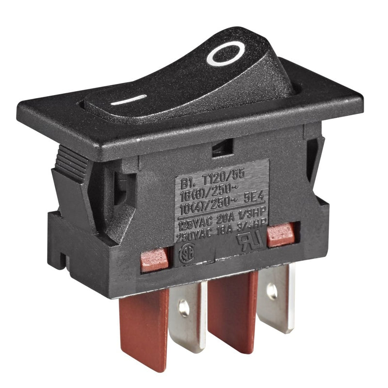 Eureka: E-28073A Switch, Black Rect Rocker On/Off Ultra Smart Vac