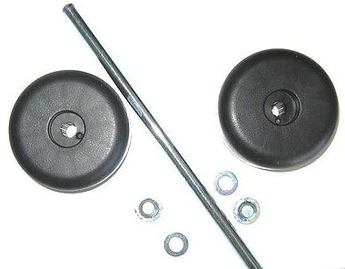 Eureka: E-37234-1 Wheel, Rear W/Axle 886/888/889/887/S654/S661/695
