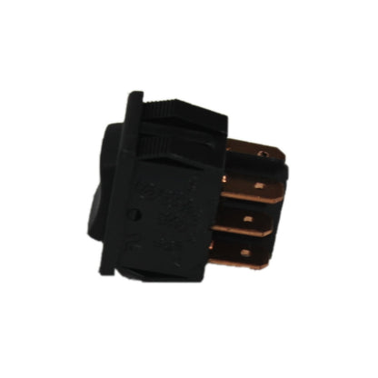 38342-2 Switch, Blk Rocker 3-Way 6 Terminal Excalibur 6404