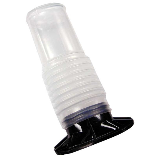 Eureka: E-54175-1 Adapter, Black 2-Hole Bag W/Clear Tube