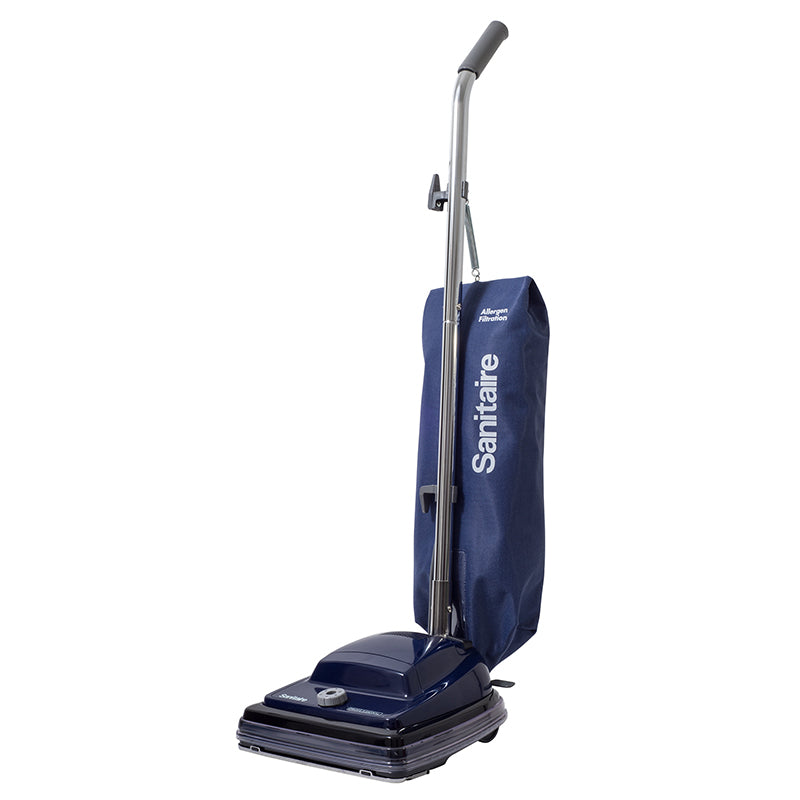 SANITAIRE SL635A UPRIGHT,12'',BLUE LINE 30FT 3/W CORD & 1 YEAR WARRANTY
