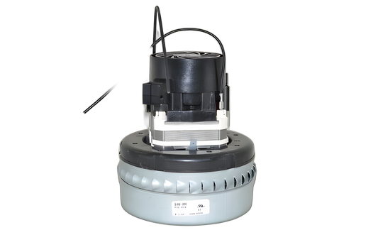 Motor Assy, 5.7'',2 Fan, Bypass, Ball Bearing Vacuum #Q6600-020T-01