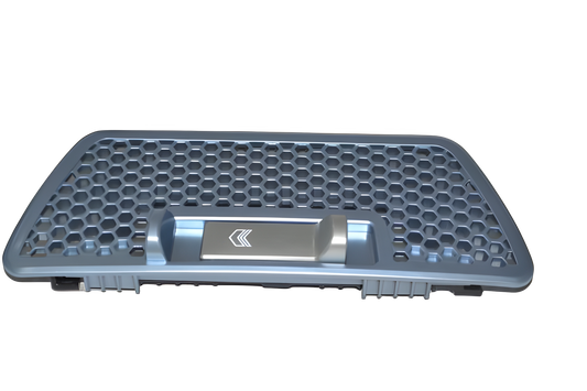 Hoover Exhaust Filter Cover Assembly Blue Metallic Vacuum #440001582