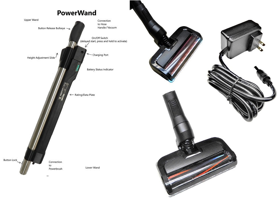 Wessel Werk Electro brushe EBK250DC Complete Kit with wand