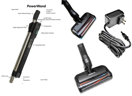 Wessel Werk Electro brushe EBK250DC Complete Kit with wand