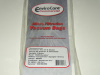 PAPER BAGS-10PK,LINDHAUS PRO 4,KENT 152B, FITS, CARPET TWIN 14/18,EUROCLEAN PRO14,DU135