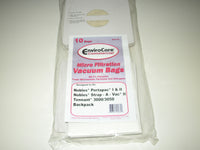 Nobles Portapac I & II and Tennant 3000/3050 Commercial Vacuum Bags #ECC175 -  Generic - 10 pack