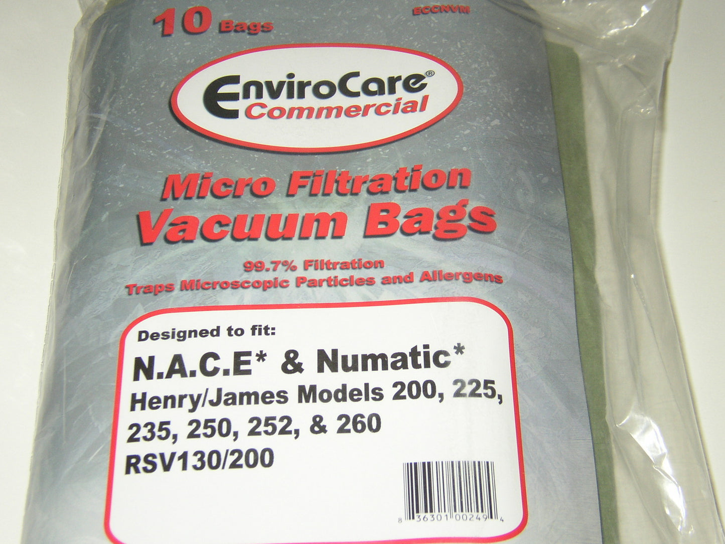 Numatic Henry Vacuum Micro-Filtration Bags - 10 Pack 