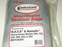 Numatic Henry Vacuum Micro-Filtration Bags - 10 Pack 