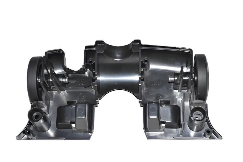 Sole Plate Rear W/wheels Rainbow E2 P/n Unitsnaps Together Vacuum #R11909