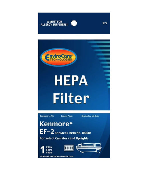 Kenmore HEPA Filter for Canisters KENMORE part #86880