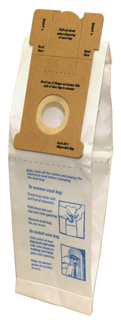 Eureka 61983 / 62423 GE-1 Upright Vacuum Bags - 3 Pack