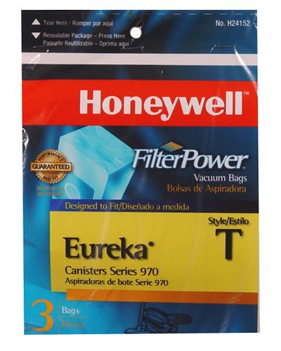 Eureka T Canister Vacuum Bags for 970 Series - Generic - 3 pack