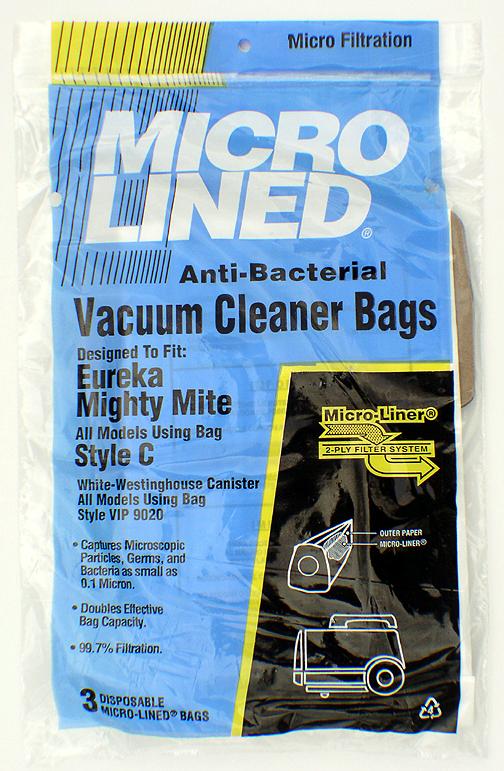 Eureka C Mighty Mite Series 3000, 3100 Vacuum Bags - Generic - 3 pack