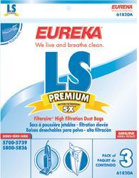 Eureka LS Vacuum Bags 61820 - Genuine - 9 pack