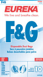 Eureka F&G Vacuum Bags 54924B, 54924C - 9 Pack