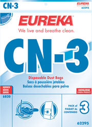PAPER BAGS-EUREKA,CN-3,3PK,6820D,CANISTER