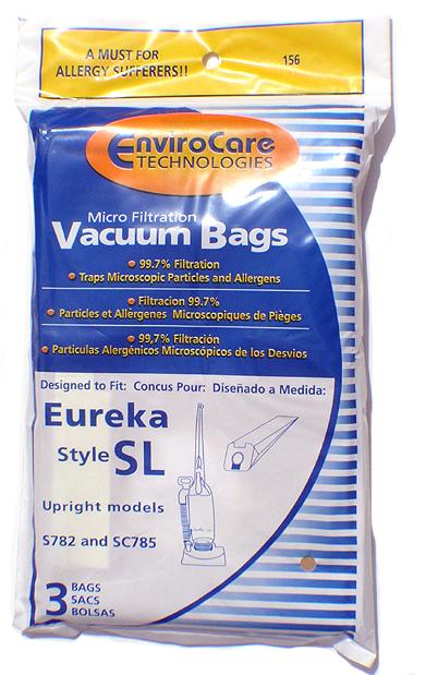 Eureka SL UPRIGHT Micro Filtration Vacuum Bags - Generic - 3 pack