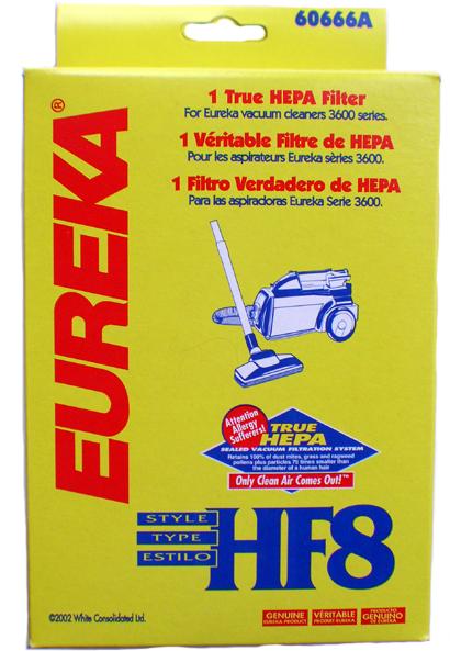 Eureka: E-60666 Filter, HEPA Mighty Mites Using N/MM Bag