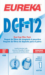 Eureka DCF-12 Dust Cup Filter   62729, DCF12 - Genuine